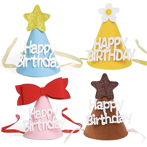 FUMA BIRTHDAY 誕生日 セット Amazon.co.jp: bardsxgfg(あき) バースデーハット 4個セット